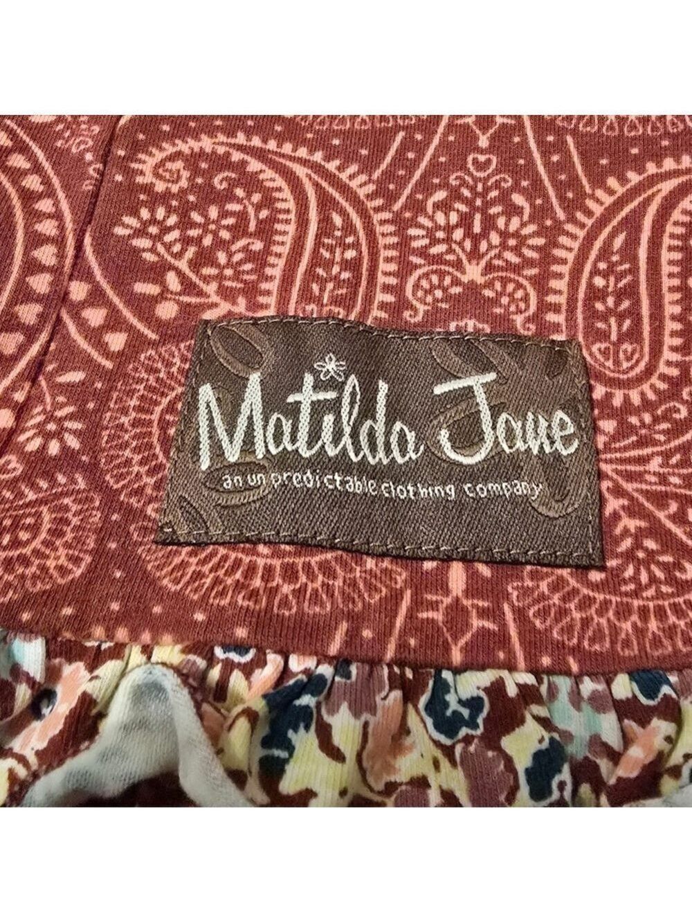 Matilda Jane Teresa Lap Dress Sz 4 - Picture 5 of 8
